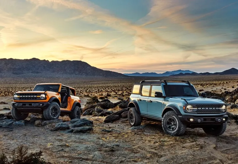 فورد برونكو 2021 تدخل المنافسة في سوق سيارات الطرق الوعرة