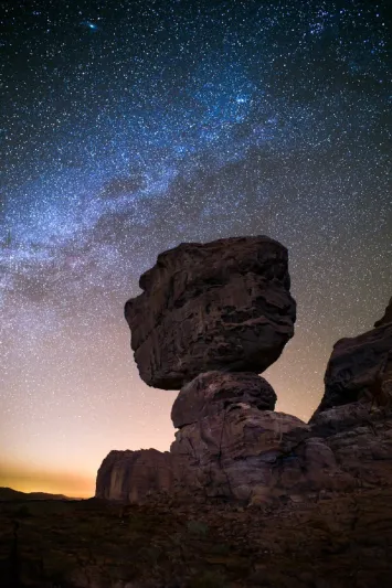 بعد وصول خادم الحرمين للاستجمام..لقطات خلابة من طبيعة «نيوم» الساحرة «صور»