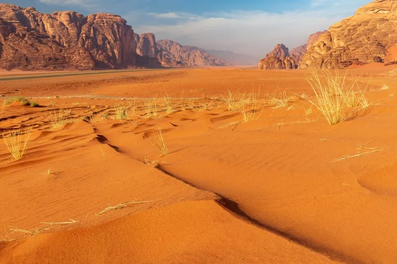 بعد وصول خادم الحرمين للاستجمام..لقطات خلابة من طبيعة «نيوم» الساحرة «صور»