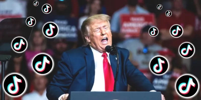  ترامب يتحدى التيك توك على طريقته الخاصة