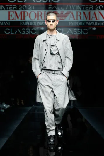 تشكيلة جديدة للأزياء الرجالية من Emporio Armani لخريف وشتاء 2020