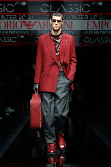 تشكيلة جديدة للأزياء الرجالية من Emporio Armani لخريف وشتاء 2020