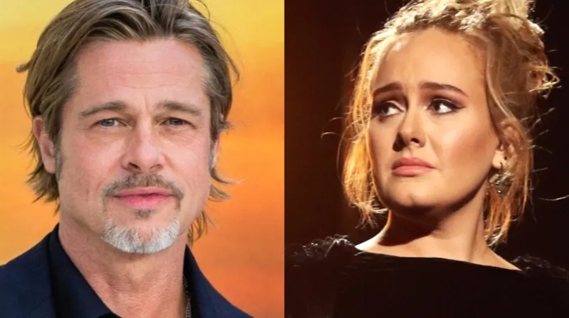 أديل تنافس ممثلة عربية على قلب براد بيت! 