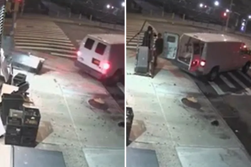 في دقيقتين و باستخدام شاحنة..أغرب طريقة لسرقة صراف آلي (فيديو)