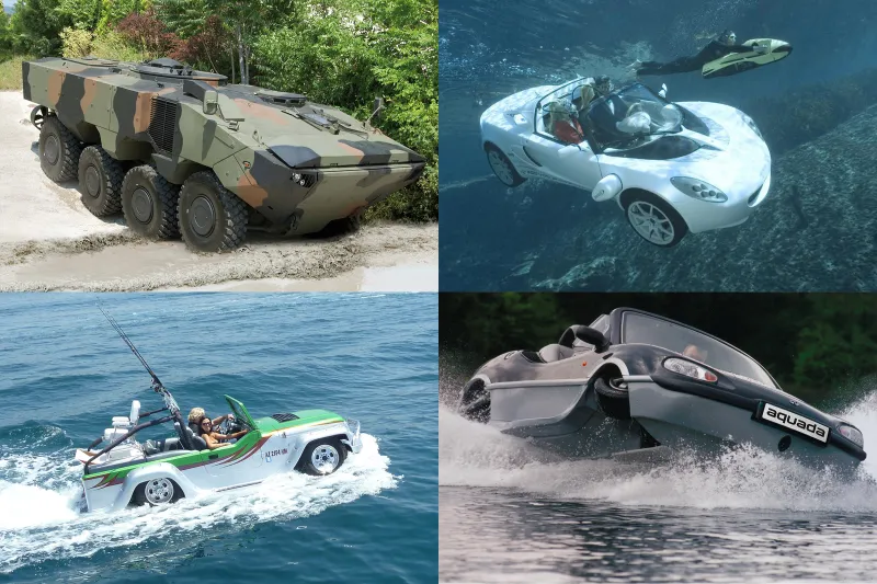  أشهر السيارات البرمائية في العالم..إحداها من إنتاج لامبورجيني (فيديو)