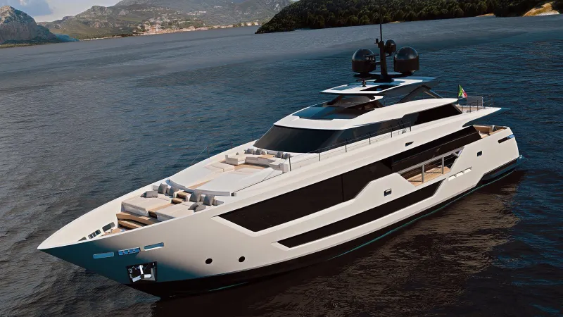 يخت الفخامة الفائقة «Custom Line 106» من «Ferretti Group»