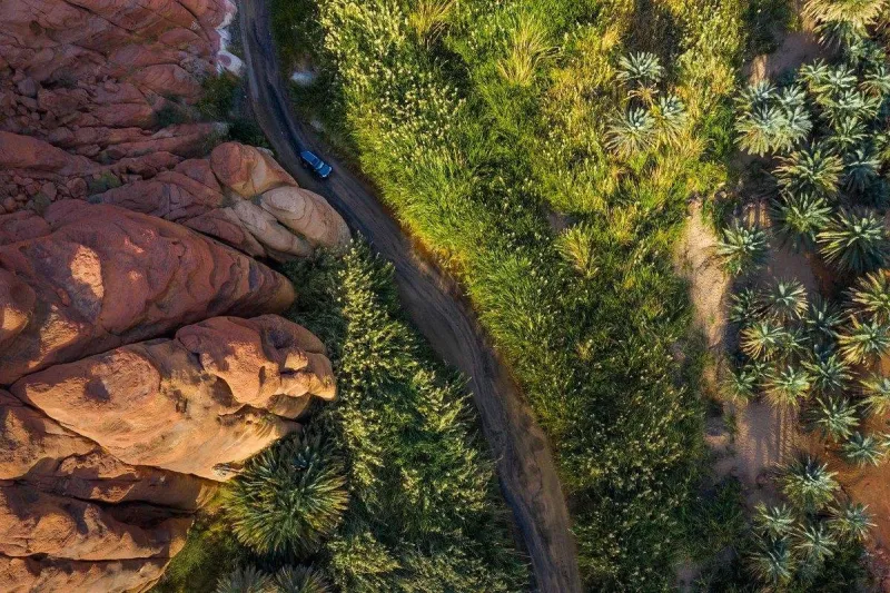 مشاهد آسرة تبرز جمال الطبيعة الخلاب لوادي الغمار (فيديو)