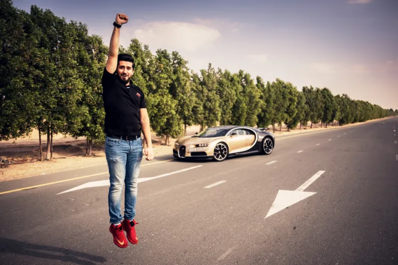 صهيب شعشاعة من البورصة البريطانيّة إلى عالم السّيّارات والسّوشيال ميديا