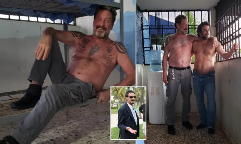 قائمة طويلة من الاتهامات..مؤسس مكافي في قبضة الشرطة 