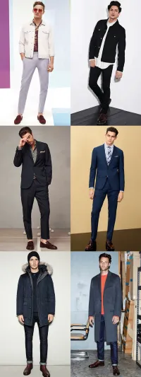 لون الحذاء المناسب للرجال بمختلف الطلات 