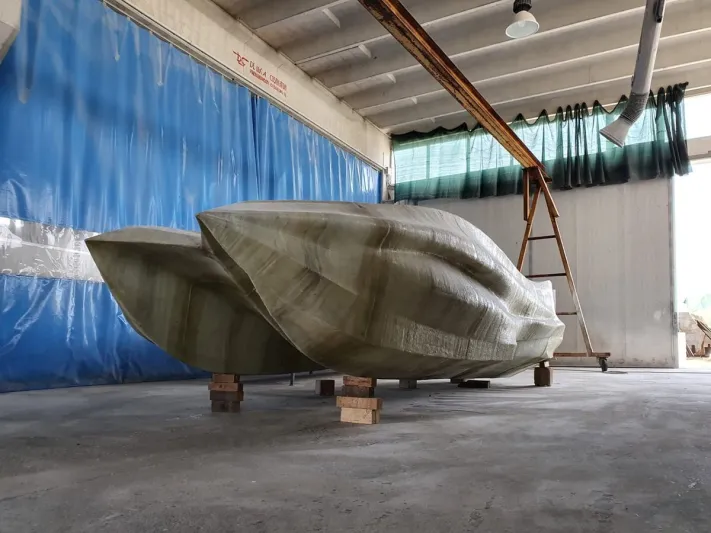 "MAMBO".. أول زورق من الألياف الزجاجية بطباعة ثلاثية الأبعاد في العالم