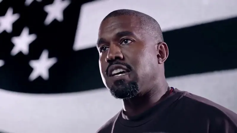 طلب غريب من زوج كيم كارداشيان في أول فيديو لحملته الانتخابية!