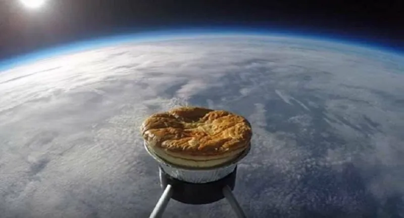 لماذا أُرسلت قطعة دجاج لرحلة إلى الفضاء؟ (فيديو)