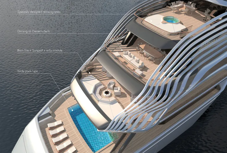 ضم مسجداً.. شاهد أول يخت في العالم بلمسات من الطراز الإسلامي 