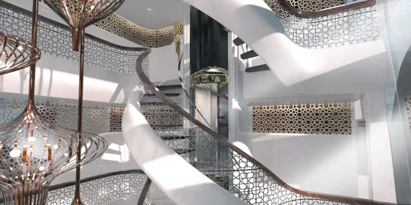 ضم مسجداً.. شاهد أول يخت في العالم بلمسات من الطراز الإسلامي 