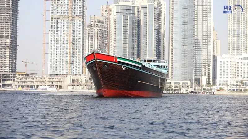 فيديو| باخرة إماراتية تحطم الرقم القياسي في غينيس