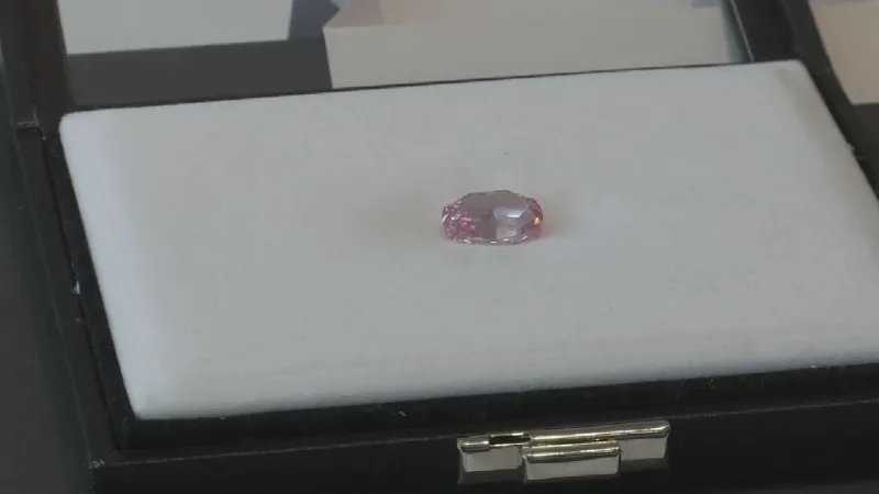 إحدى عجائب الطبيعة.. ماسة نادرة بقيمة 26 مليون دولار (صور)