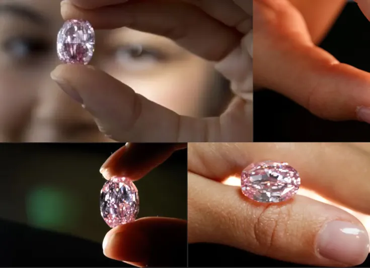 إحدى عجائب الطبيعة.. ماسة نادرة بقيمة 26 مليون دولار (صور)