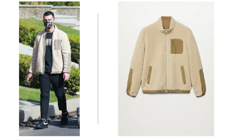 جو جوناس يتألق بسترة مانجو في شوارع لوس أنجلوس