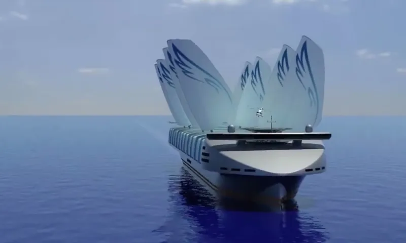 بقدرة على حمل 7000سيارة ..شاهد أكبر سفينة قابلة للتمدد في العالم