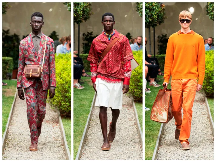 إيترو Etro تطلق تشكيلتها الرجالية لموسم ربيع وصيف 2021 