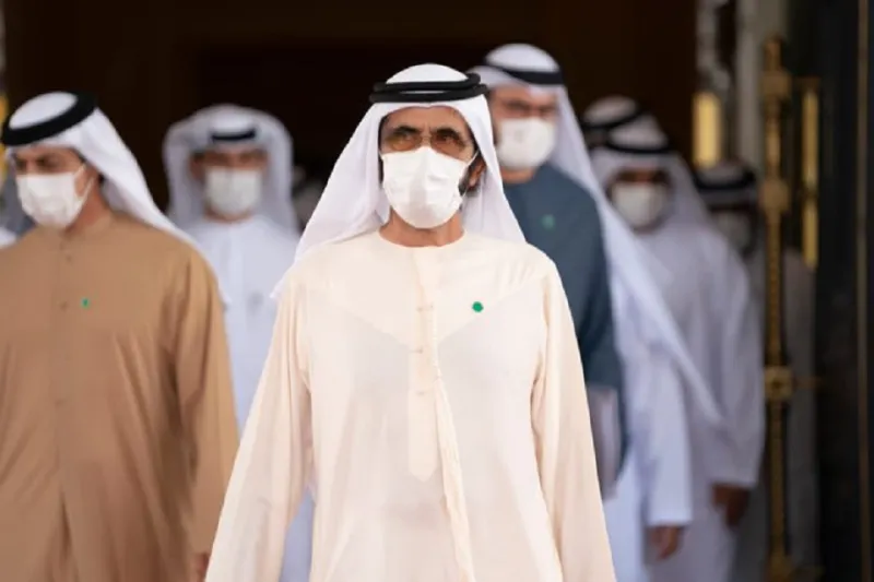 سر «الشارة الخضراء» المعلقة على صدر الشيخ محمد بن راشد آل مكتوم؟