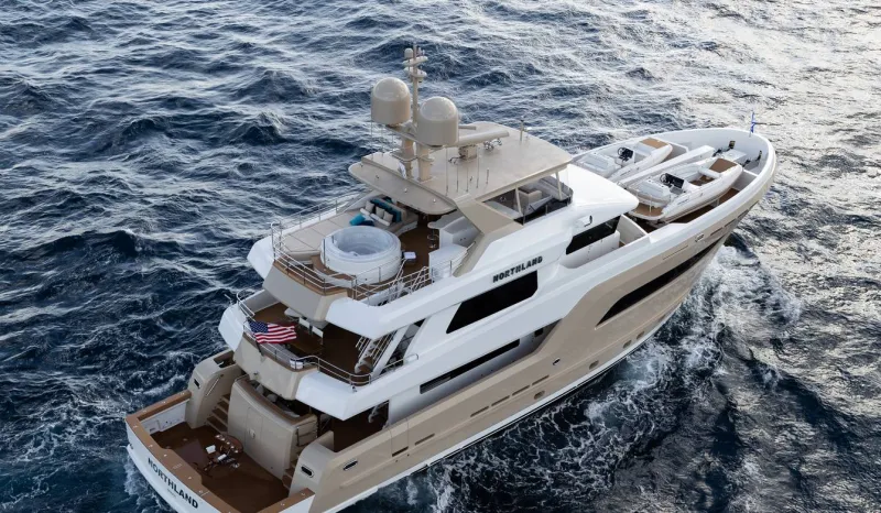 يخت NORTHLAND يجمع بين الرؤية المعاصرة والتصميم الفاخر (فيديو)