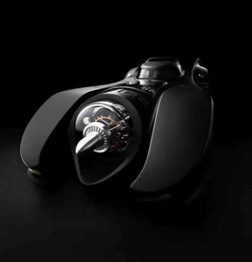 1989 Batmobile X kross Studio Desk Clock ساعة مكتب بتصميم سيارة الرجل الوطواط تؤكد تفردك 