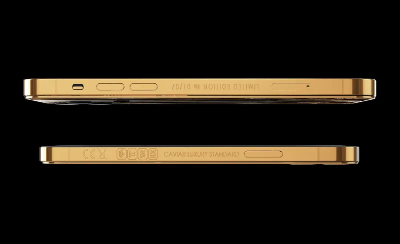 شاهد| النسخة الأفخم من آيفون 12..بلمسات من الألماس والذهب والسعر خيالي