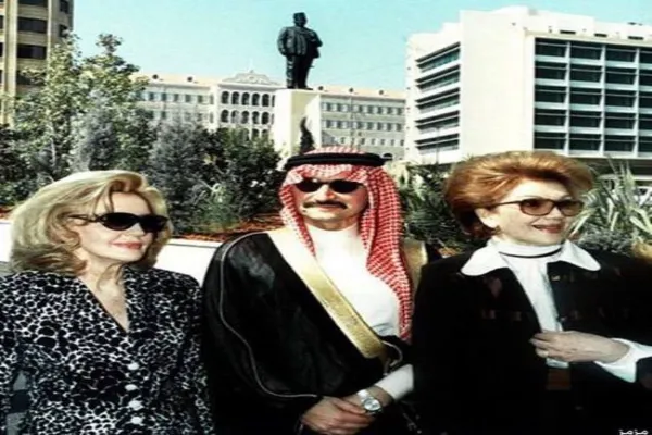 من هي الأميرة منى رياض الصلح أم الوليد بن طلال؟