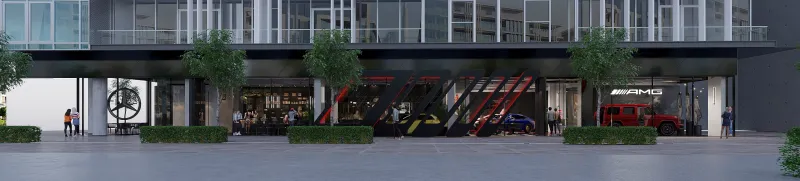 افتتاح أول متجر لسيارات “AMG” في العالم بدولة الإمارات