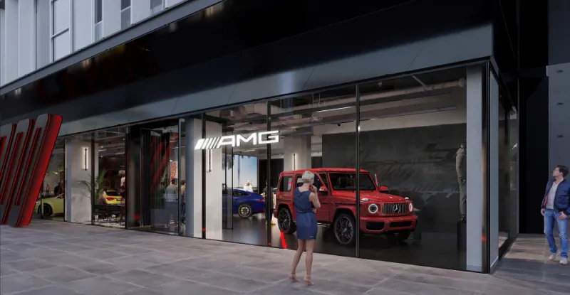 افتتاح أول متجر لسيارات “AMG” في العالم بدولة الإمارات