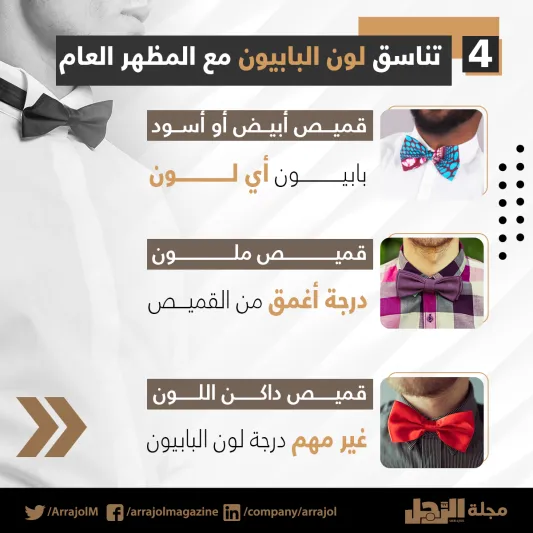5 نصائح لاختيار البابيون المناسبة لك (إنفوجراف)
