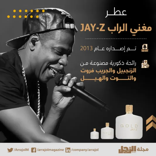 إنفوجراف|6 عطور رجالية أطلقها نجوم عالميون