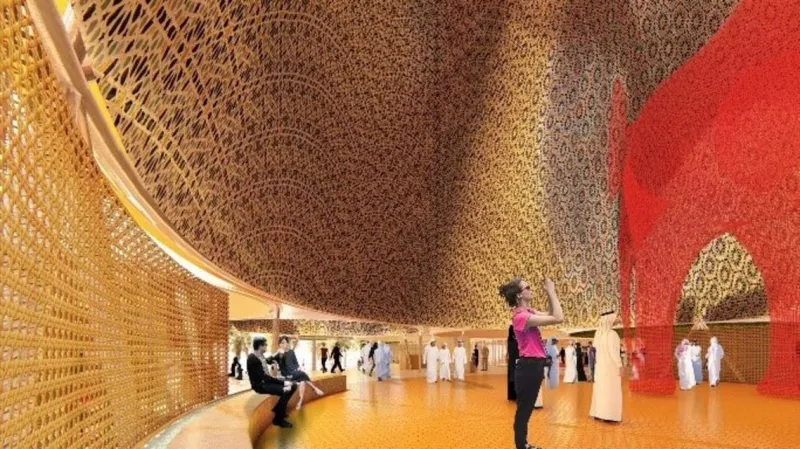 ما القصة وراء تصميم الخيمة البدوية داخل مبنى إكسبو 2020؟