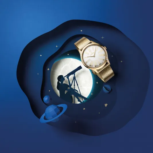 أوميغا في يوم عيد الحب: قدم لي القمر