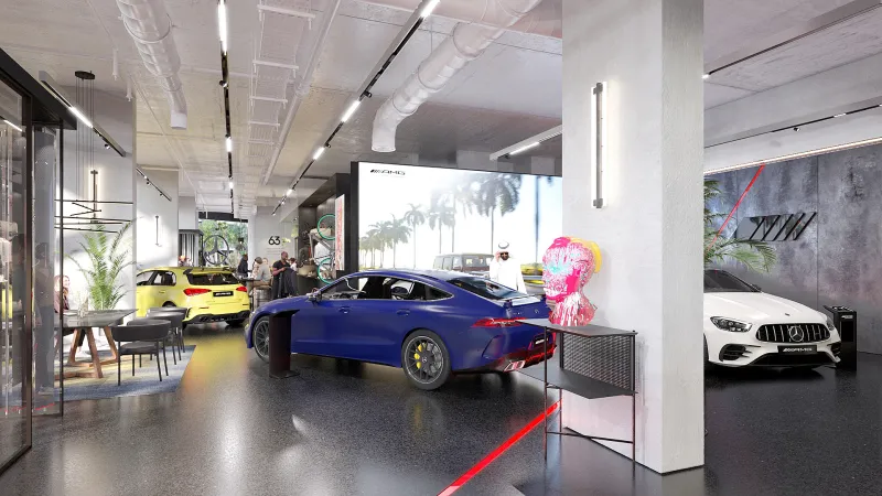 افتتاح أول متجر لسيارات “AMG” في العالم بدولة الإمارات