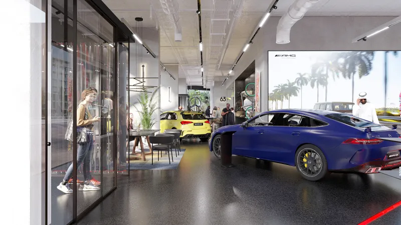افتتاح أول متجر لسيارات “AMG” في العالم بدولة الإمارات