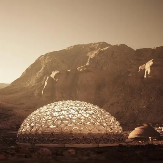 حلم استيطان الكوكب الأحمر بدا قريبًا.. شاهد| أول مدينة على المريخ