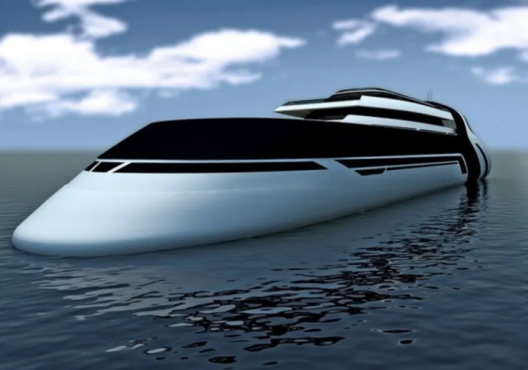 شاهد| يخت فاخر مستوحى من الحيتان القاتلة