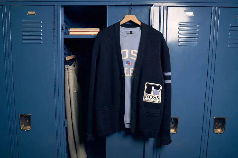 مجموعة أزياء  BOSS x Russell Athletic لإطلالة شبابية أنيقة
