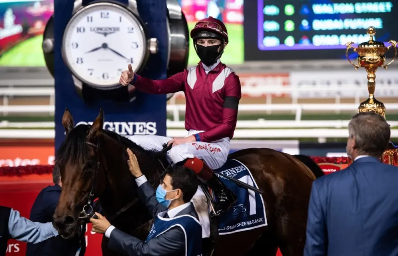 دار لونجين تسجل فوز مستيك غايد بالنسخة 25 لبطولة كأس دبي العالمي