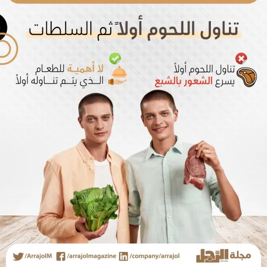 إنفوجراف|5 نصائح غذائية شائعة غير مفيدة للجسم