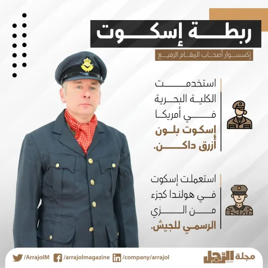 إنفوجراف| ربطة إسكوت: إكسسوار أصحاب المقام الرفيع