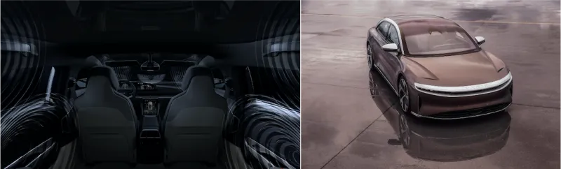  لوسيد أير.. أول سيارة مزودة بنظام دولبي أتموس الصوتي المدمج 