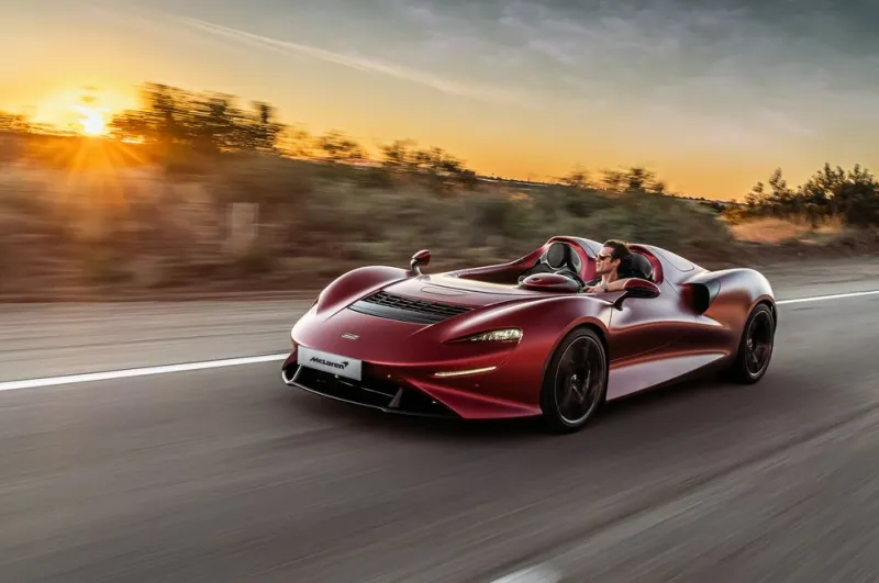 ماكلارين ELVA 2021 صاروخ بقمرة قيادة مفتوحة وأداء خارق