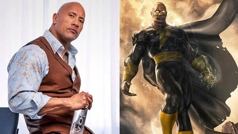 ذا روك داخل الجيم.. عضلات مفتولة ورياضة عنيفة استعداداً لـ Black Adam 