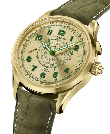 ساعة مون بلان 1858 .. ذهب جديد يرى النور