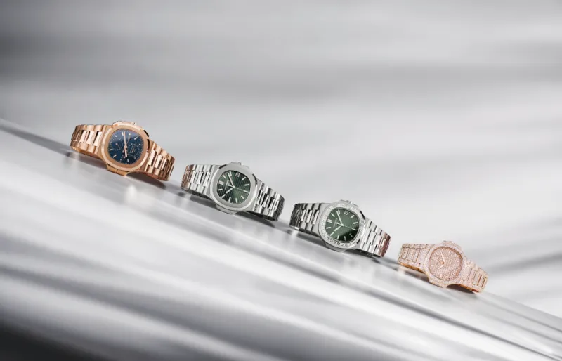Patek Philippe تطرح مجموعة ساعات Nautilus بأربعة إصدارات عصرية