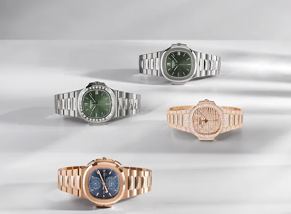 Patek Philippe تطرح مجموعة ساعات Nautilus بأربعة إصدارات عصرية